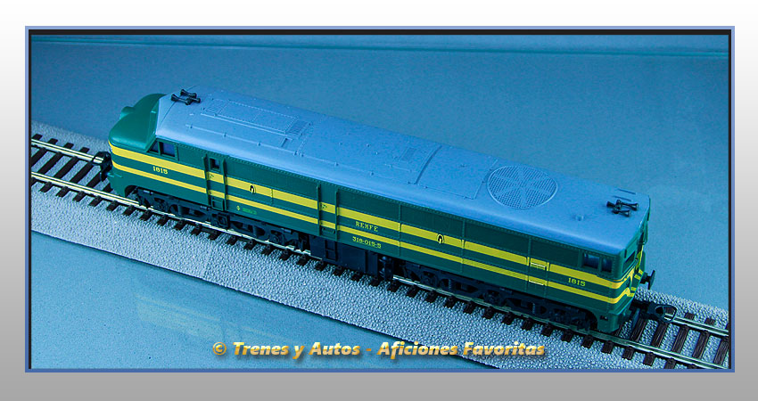 Locomotora diésel Serie 318 - Renfe