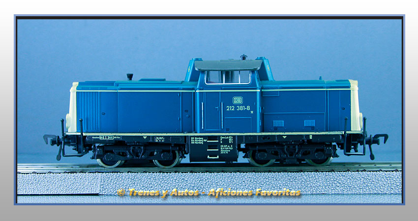 Locomotora diésel Serie 212 - DB
