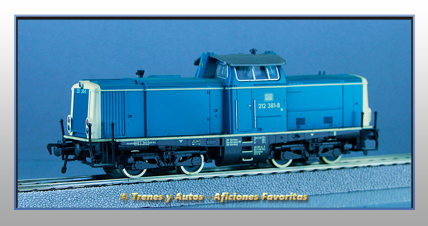 Locomotora diésel Serie 212 - DB