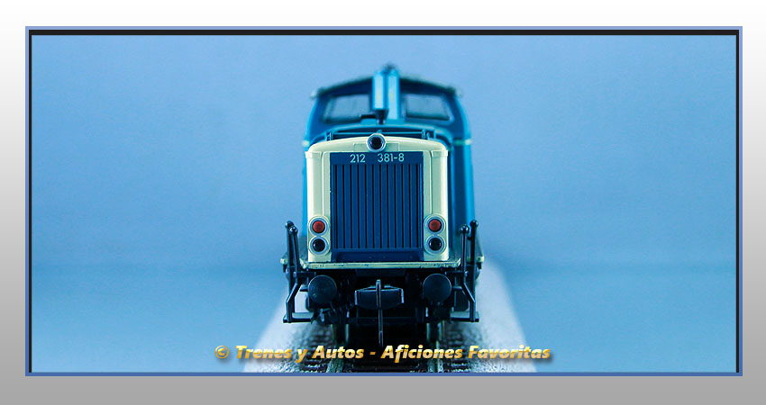 Locomotora diésel Serie 212 - DB