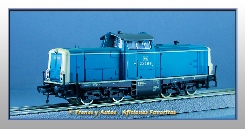 Locomotora diésel Serie 212 - DB