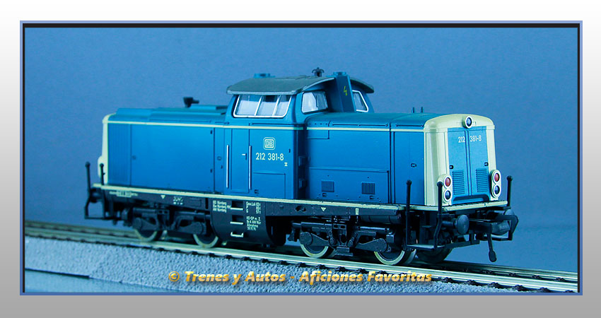 Locomotora diésel Serie 212 - DB