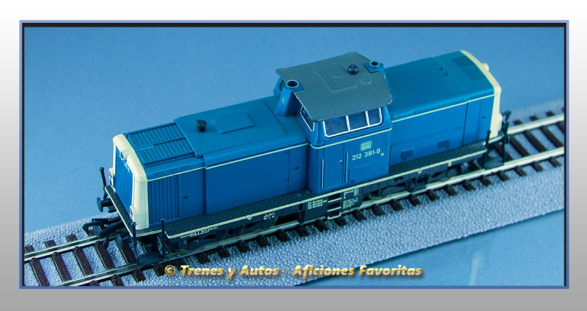 Locomotora diésel Serie 212 - DB