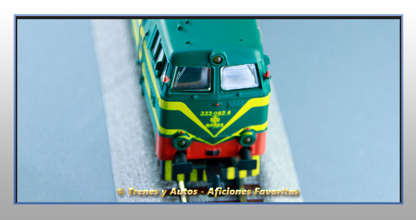 Locomotora diésel Serie 333 - Renfe