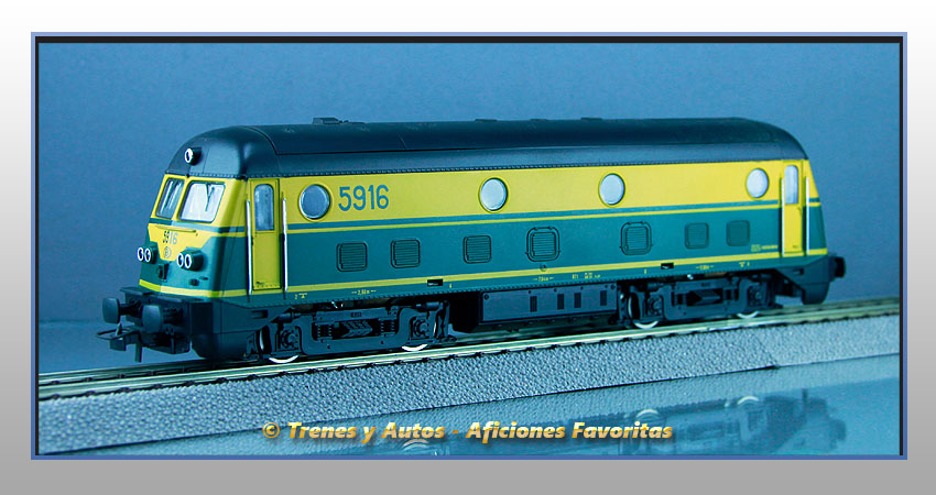 Locomotora diésel Serie 59 - NMBS