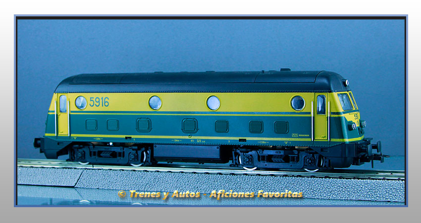 Locomotora diésel Serie 59 - NMBS
