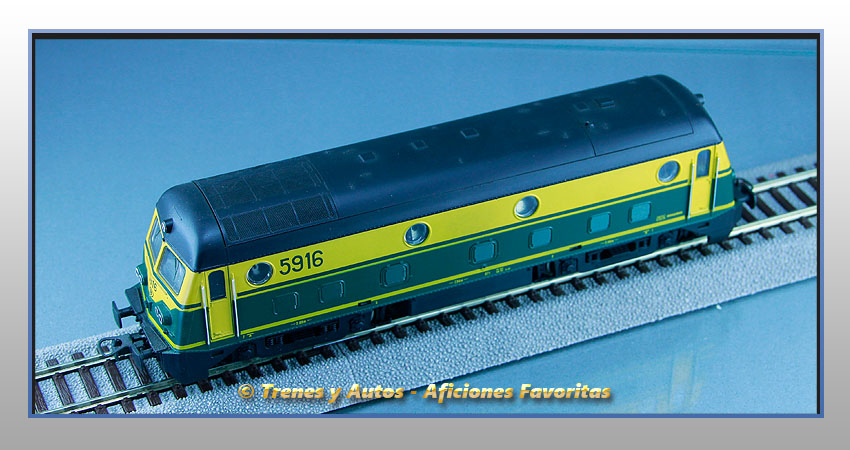Locomotora diésel Serie 59 - NMBS