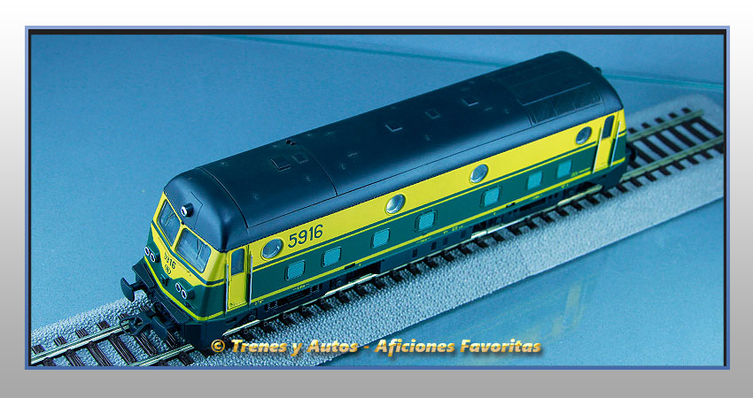 Locomotora diésel Serie 59 - NMBS