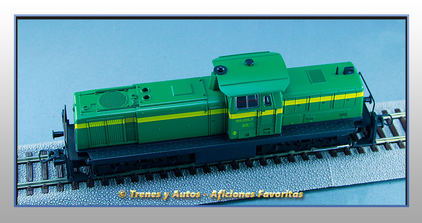 Locomotora diésel Serie 305 - Renfe