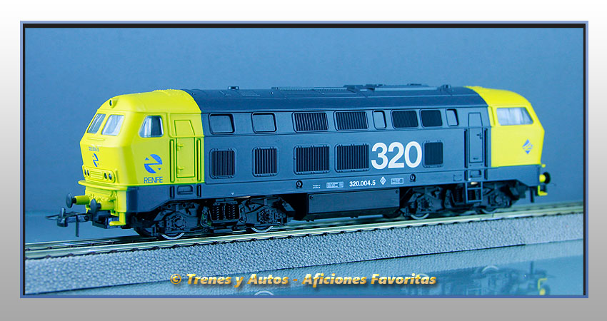 Locomotora diésel Serie 320 - Renfe