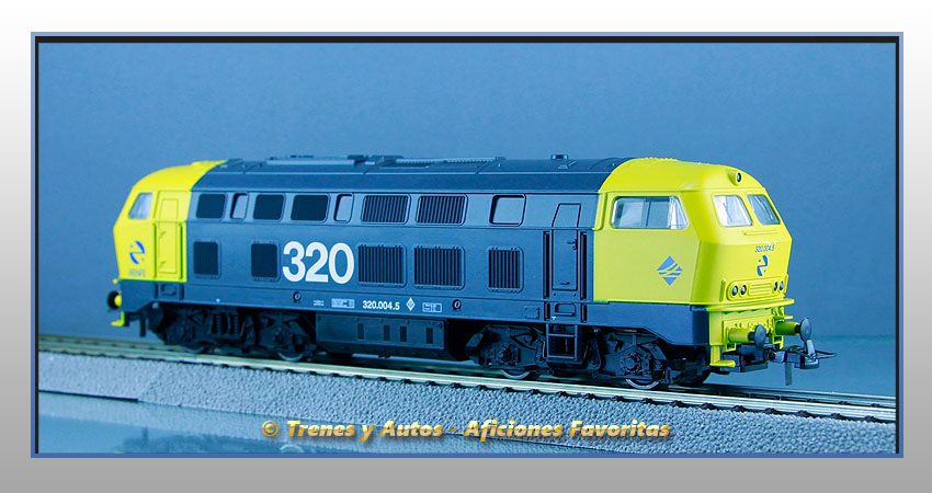 Locomotora diésel Serie 320 - Renfe