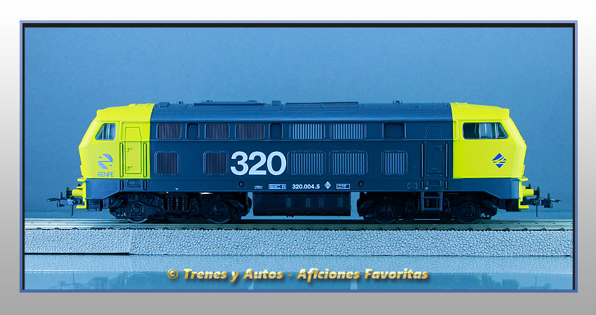 Locomotora diésel Serie 320 - Renfe