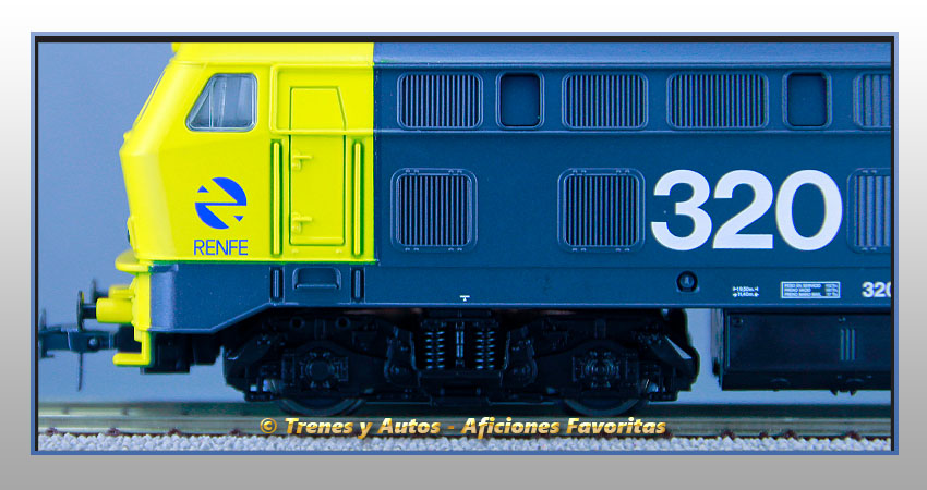 Locomotora diésel Serie 320 - Renfe