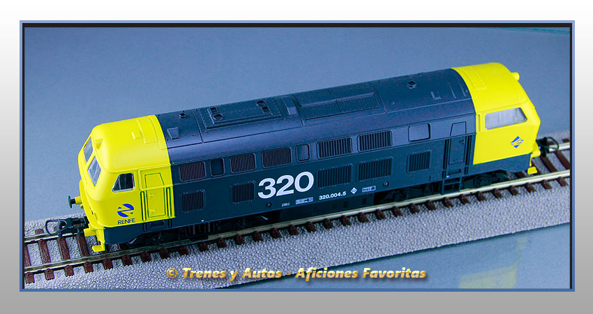 Locomotora diésel Serie 320 - Renfe