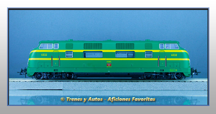 Locomotora diésel Serie 4000/340 - Renfe