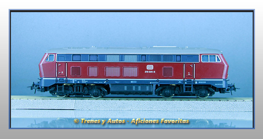 Locomotora diésel Serie 215 - DB