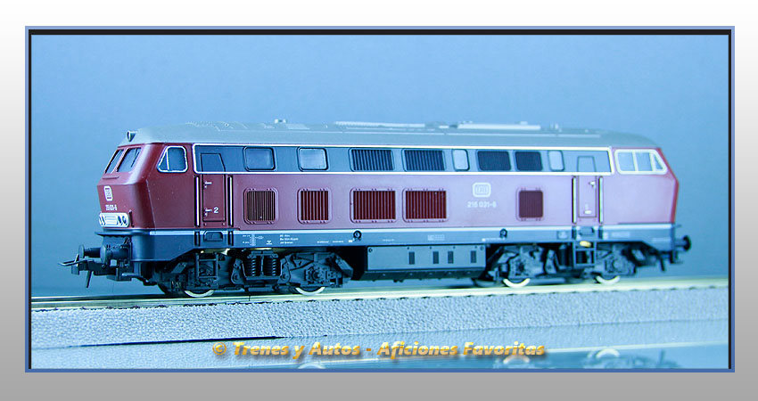 Locomotora diésel Serie 215 - DB