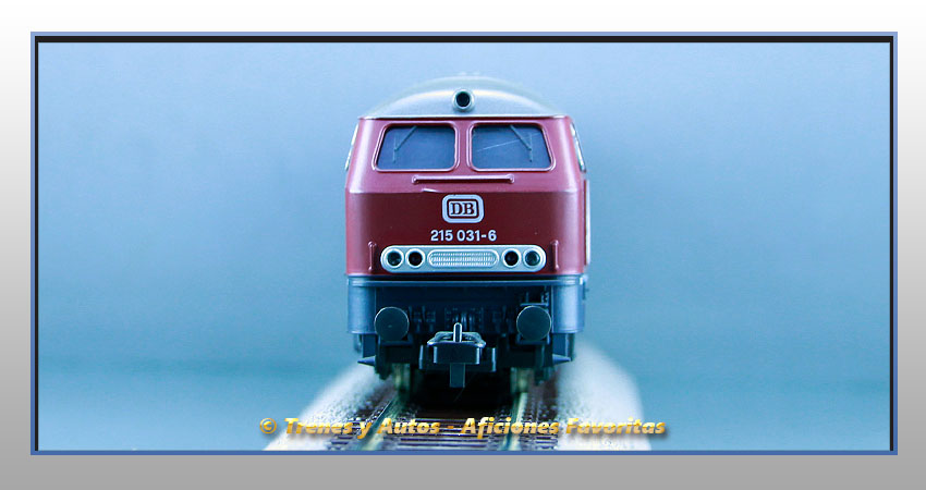 Locomotora diésel Serie 215 - DB