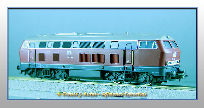 Locomotora diésel Serie 215 - DB