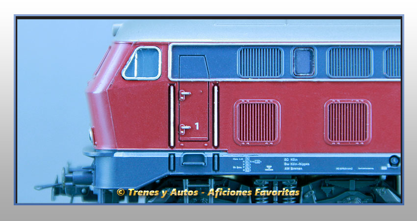 Locomotora diésel Serie 215 - DB