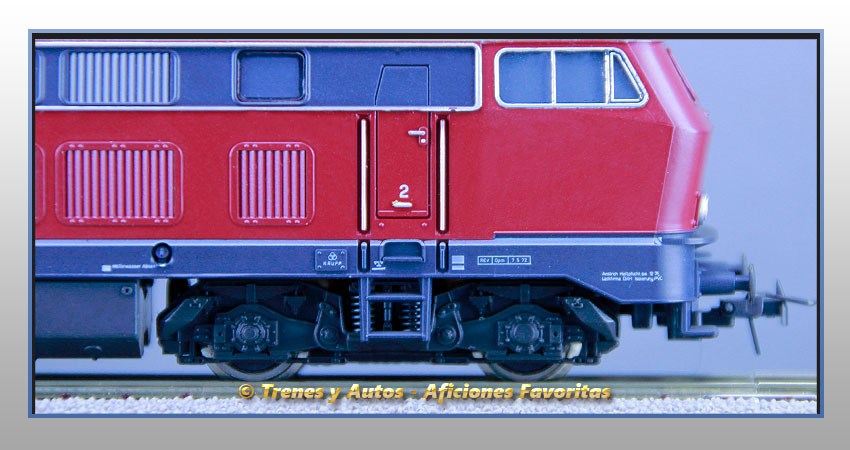 Locomotora diésel Serie 215 - DB