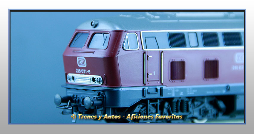 Locomotora diésel Serie 215 - DB