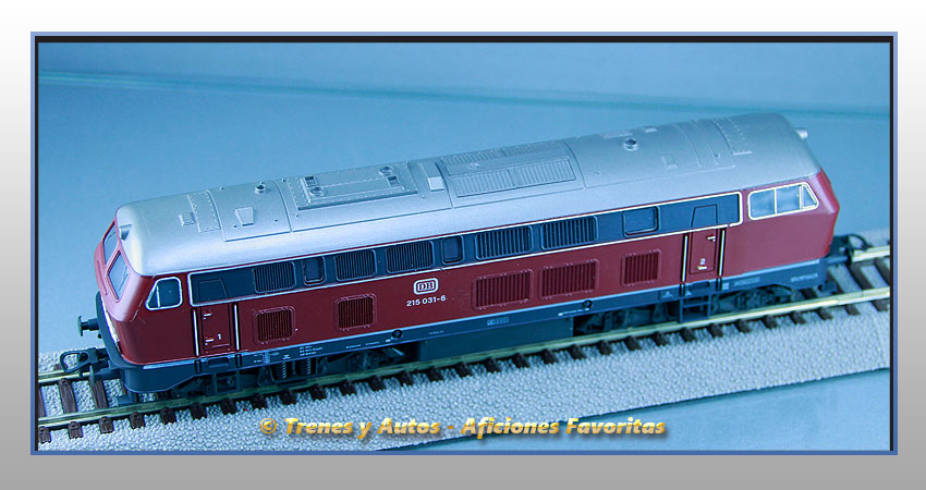 Locomotora diésel Serie 215 - DB