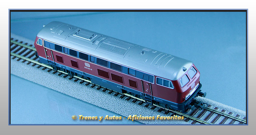 Locomotora diésel Serie 215 - DB