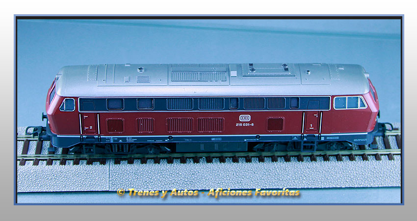 Locomotora diésel Serie 215 - DB