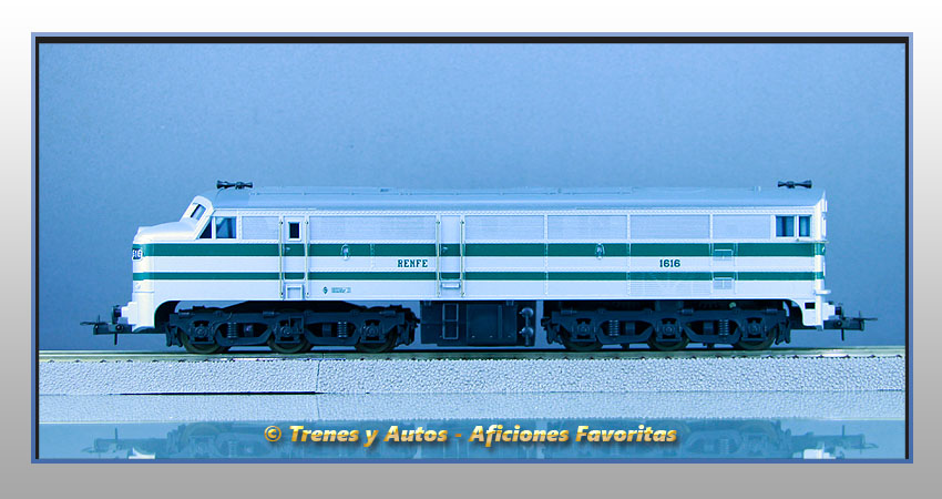 Locomotora diésel Serie 1600 ALCO - Renfe