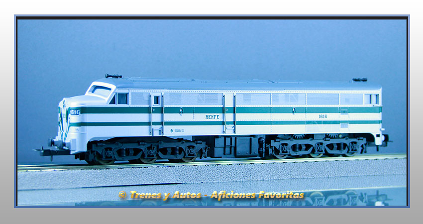 Locomotora diésel Serie 1600 ALCO - Renfe