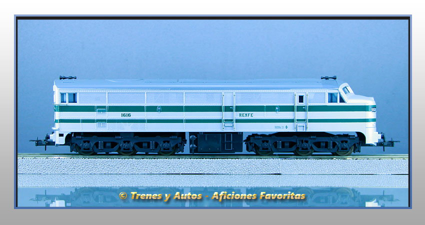 Locomotora diésel Serie 1600 ALCO - Renfe