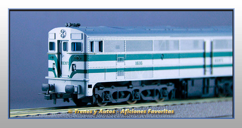 Locomotora diésel Serie 1600 ALCO - Renfe