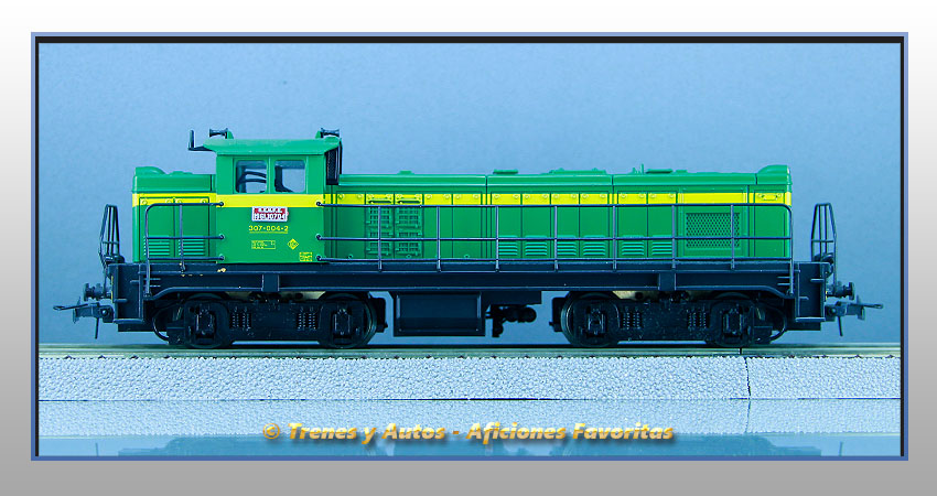 Locomotora diésel Serie BB 307 "Valenciana" - Renfe