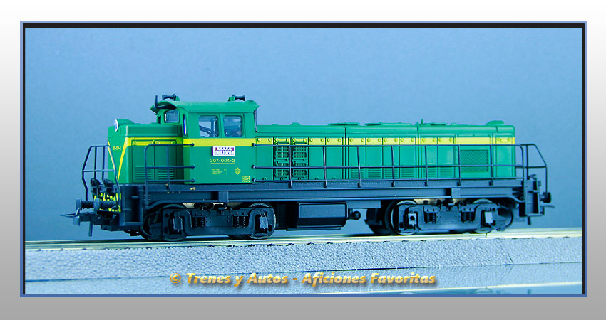 Locomotora diésel Serie BB 307 "Valenciana" - Renfe