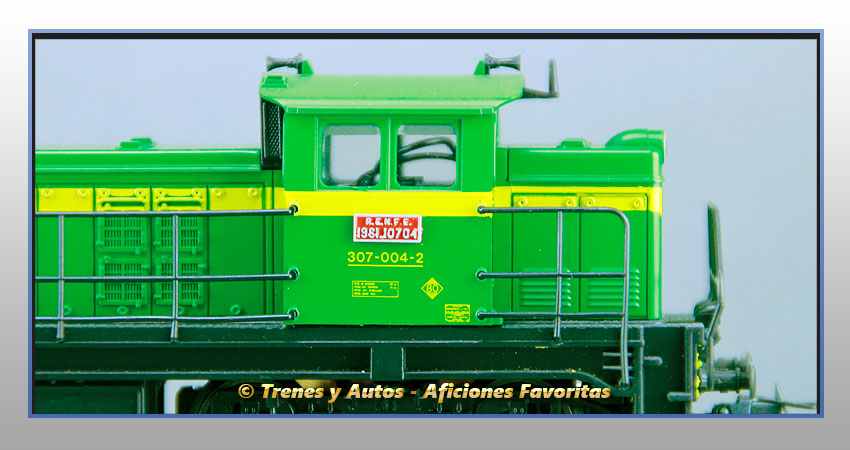 Locomotora diésel Serie BB 307 "Valenciana" - Renfe