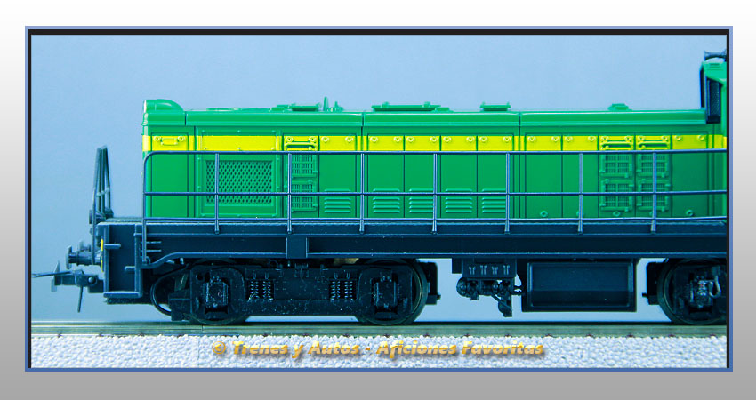 Locomotora diésel Serie BB 307 "Valenciana" - Renfe