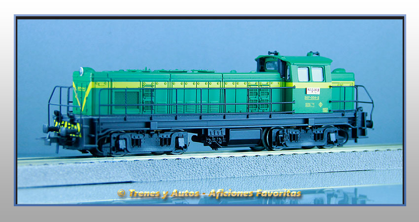Locomotora diésel Serie BB 307 "Valenciana" - Renfe