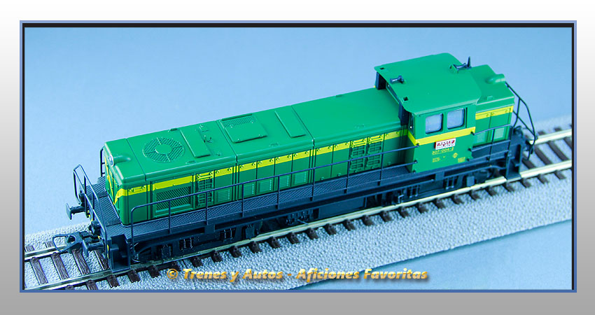 Locomotora diésel Serie BB 307 "Valenciana" - Renfe