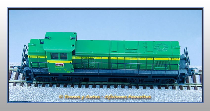 Locomotora diésel Serie BB 307 "Valenciana" - Renfe