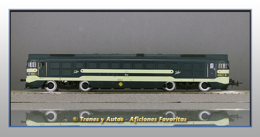 Locomotora diésel 353 "Virgen del Yugo" Talgo Pendular - Renfe