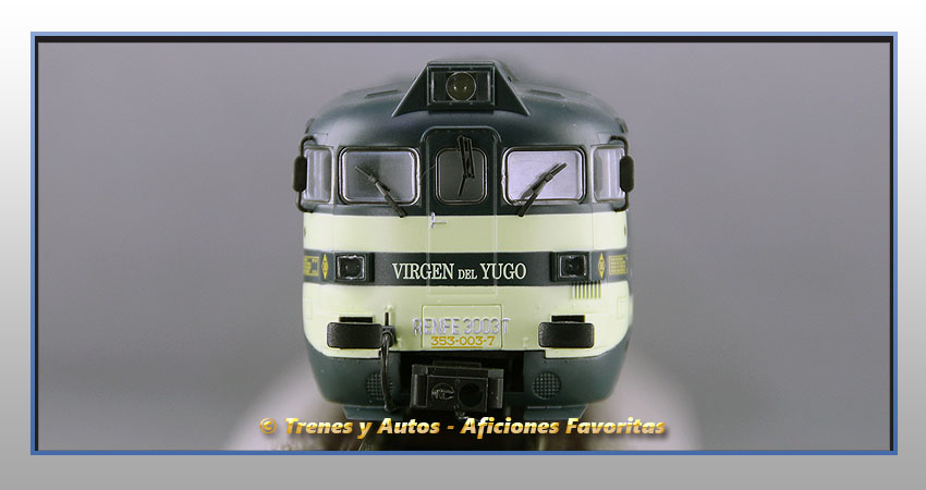 Locomotora diésel 353 "Virgen del Yugo" Talgo Pendular - Renfe