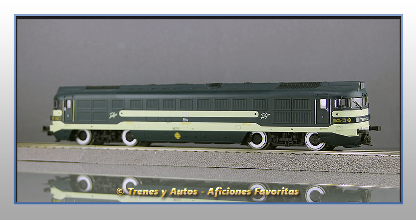 Locomotora diésel 353 "Virgen del Yugo" Talgo Pendular - Renfe