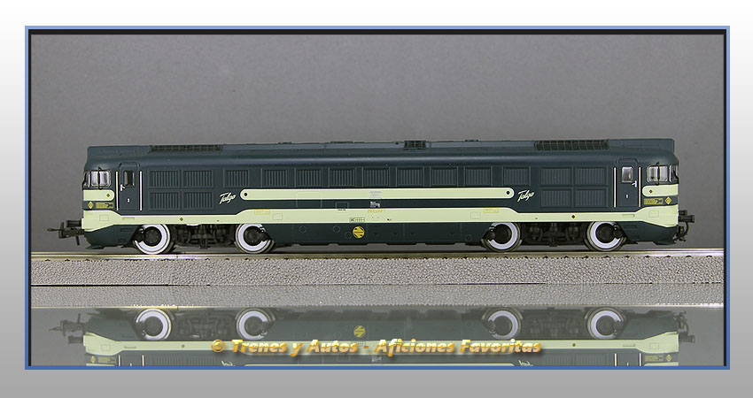 Locomotora diésel 353 "Virgen del Yugo" Talgo Pendular - Renfe