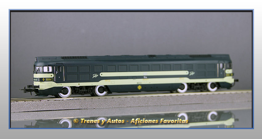 Locomotora diésel 353 "Virgen del Yugo" Talgo Pendular - Renfe