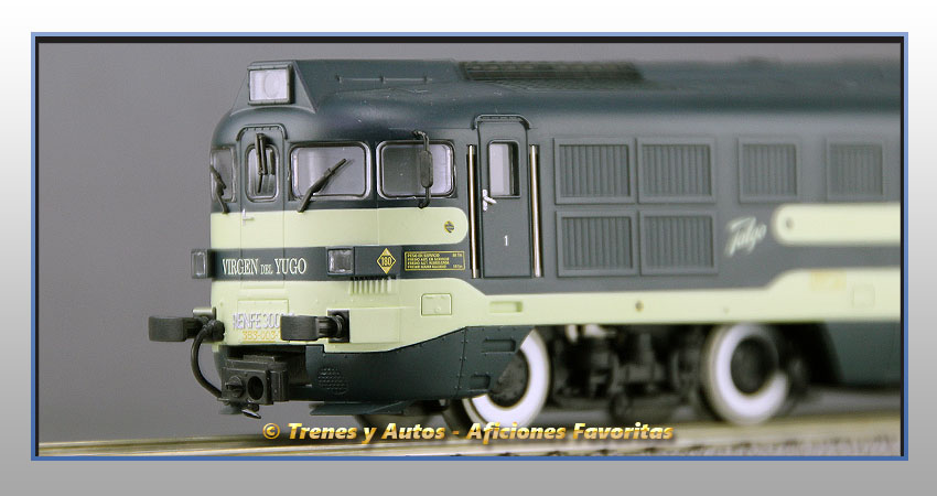 Locomotora diésel 353 "Virgen del Yugo" Talgo Pendular - Renfe