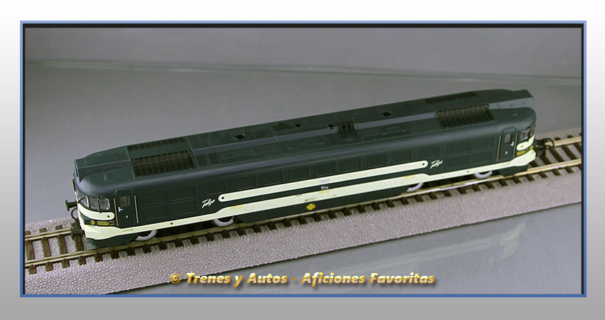 Locomotora diésel 353 "Virgen del Yugo" Talgo Pendular - Renfe