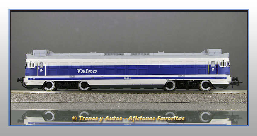 Locomotora diésel 354 "Virgen del Pilar" Grandes Líneas - Renfe