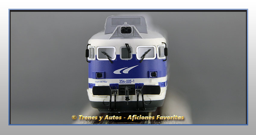 Locomotora diésel 354 "Virgen del Pilar" Grandes Líneas - Renfe
