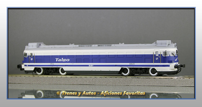 Locomotora diésel 354 "Virgen del Pilar" Grandes Líneas - Renfe